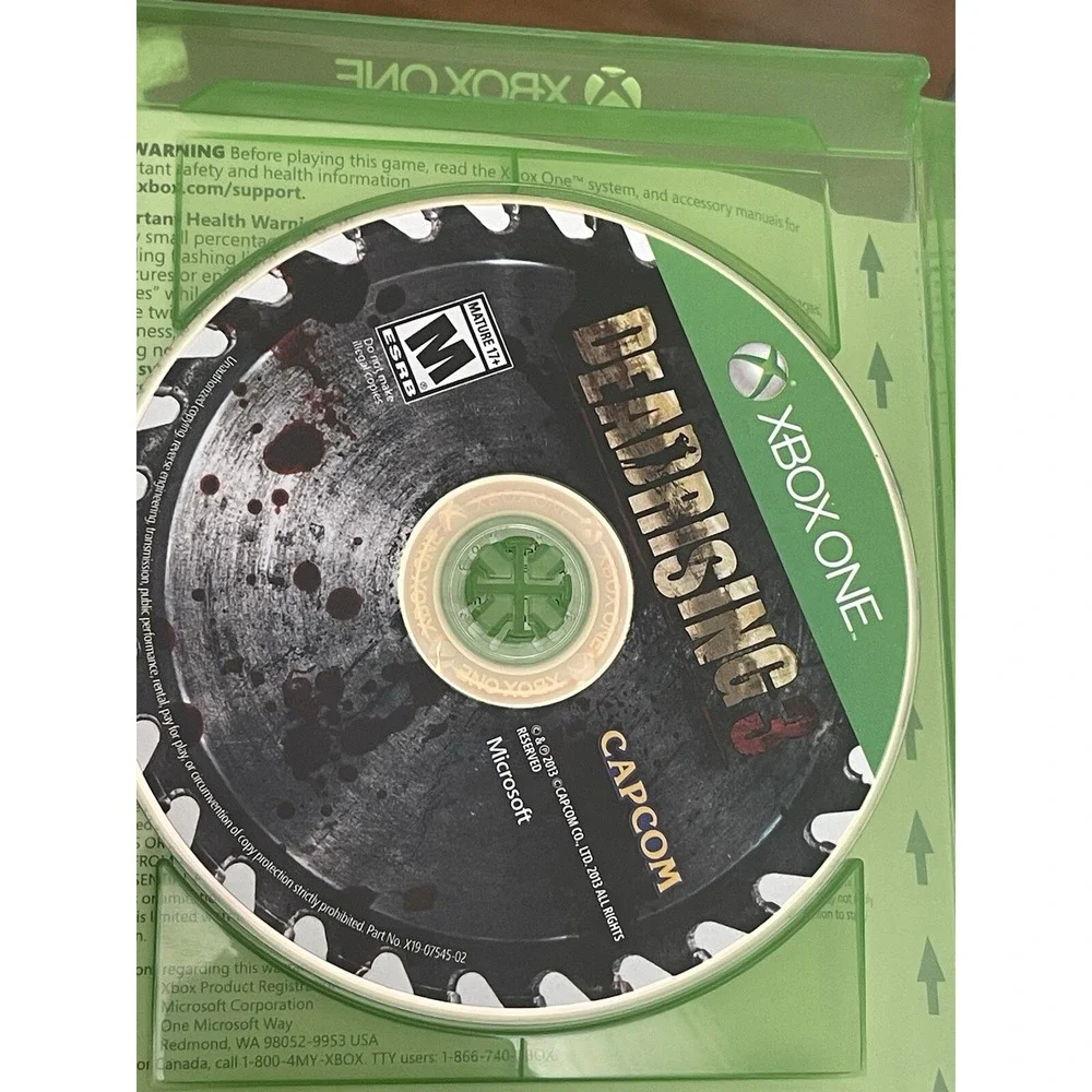Xbox One Dead Rising 3 Apocalypse Edition Video‎ Game Used